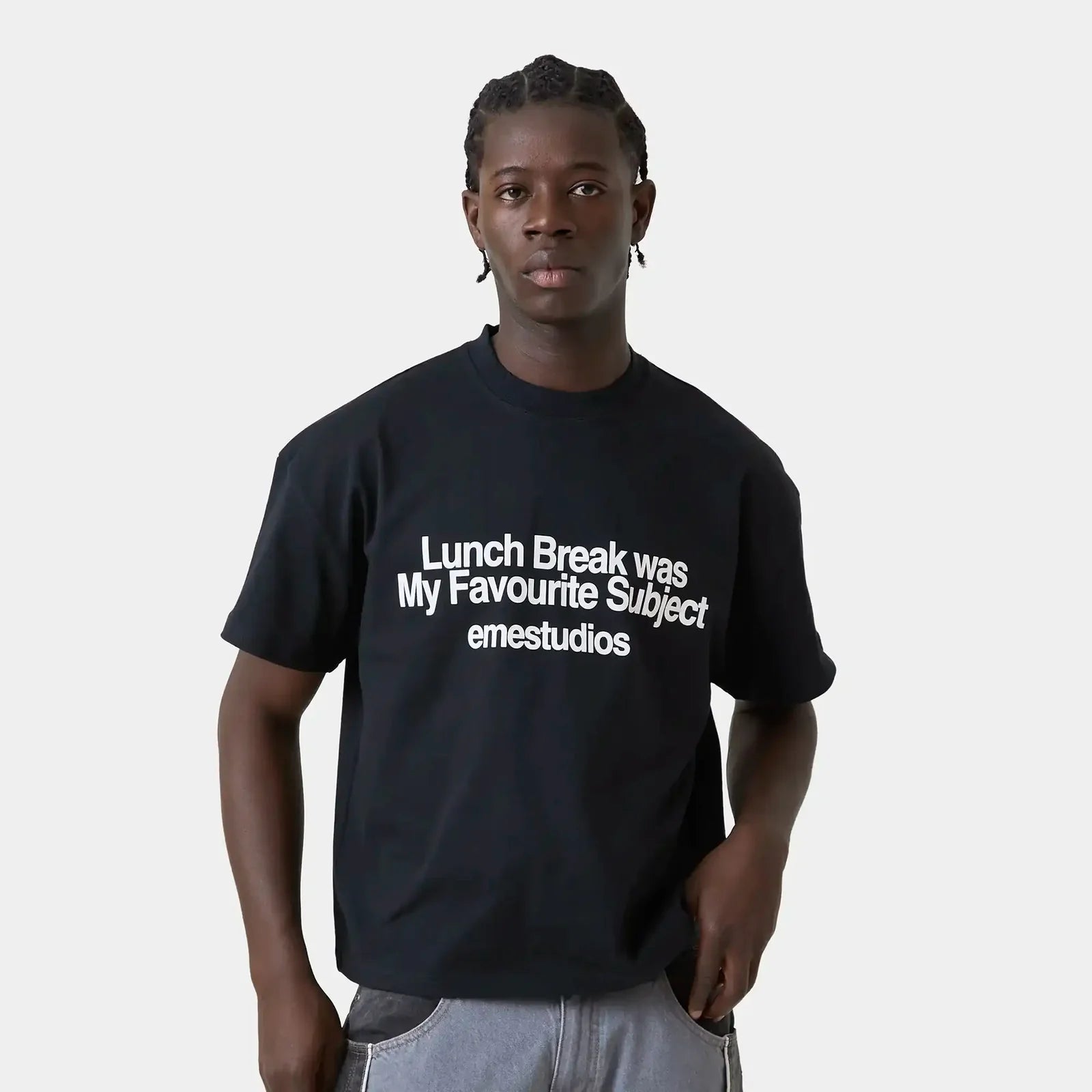 Lunch Oversized Tee - Always Grateful