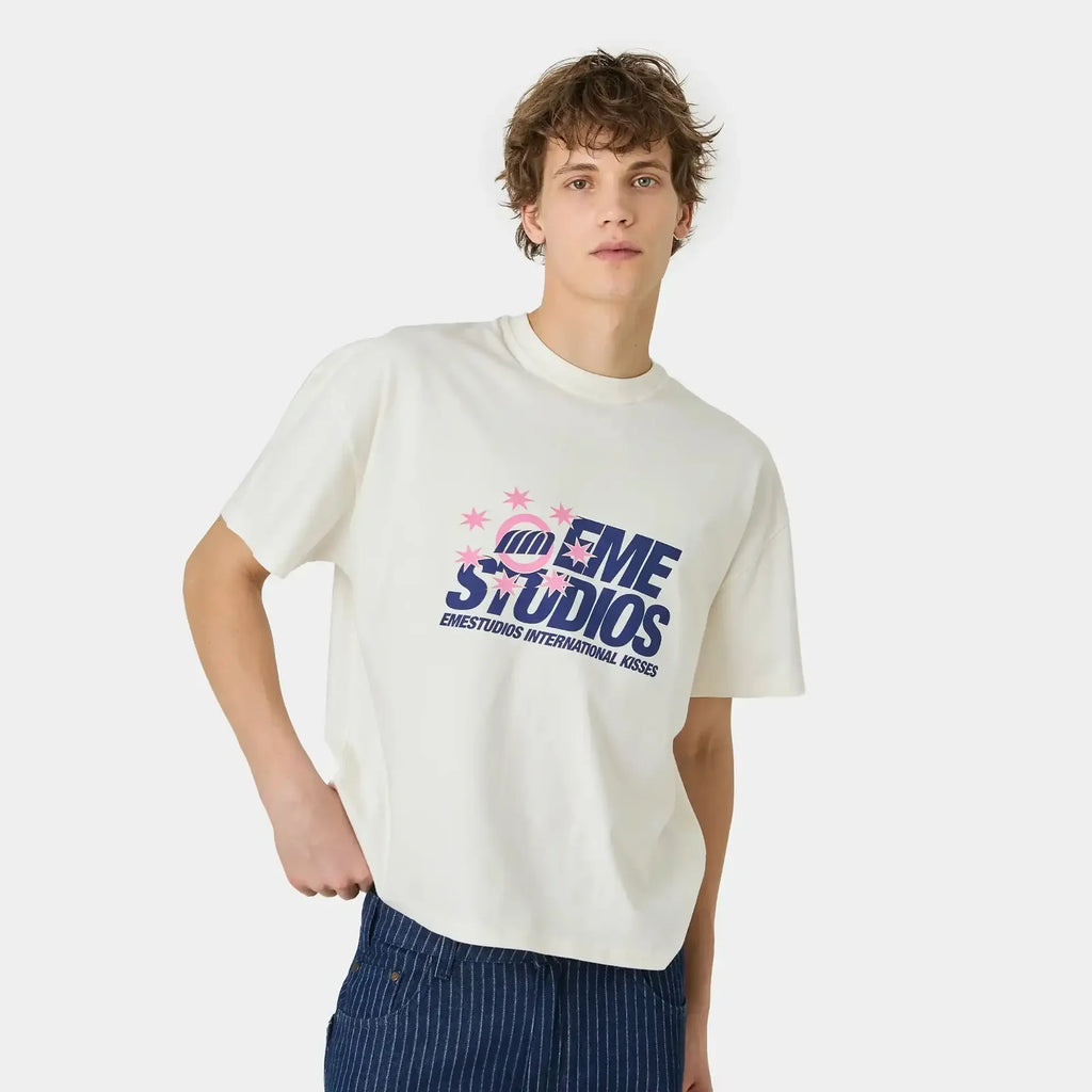 Euro Star Off Oversized Tee - Eme Studios