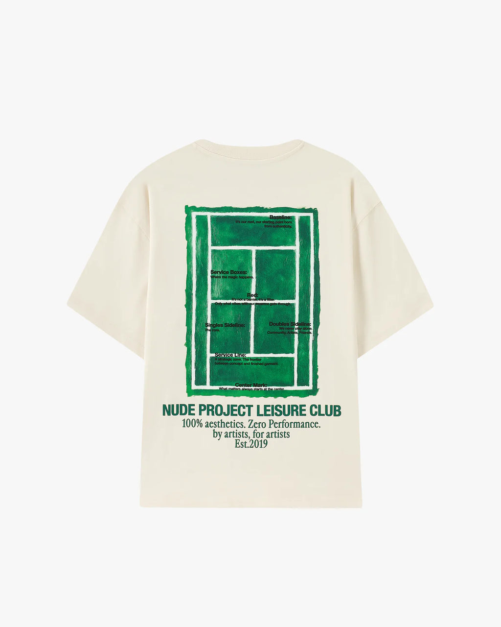 Court Tee – Nude Project