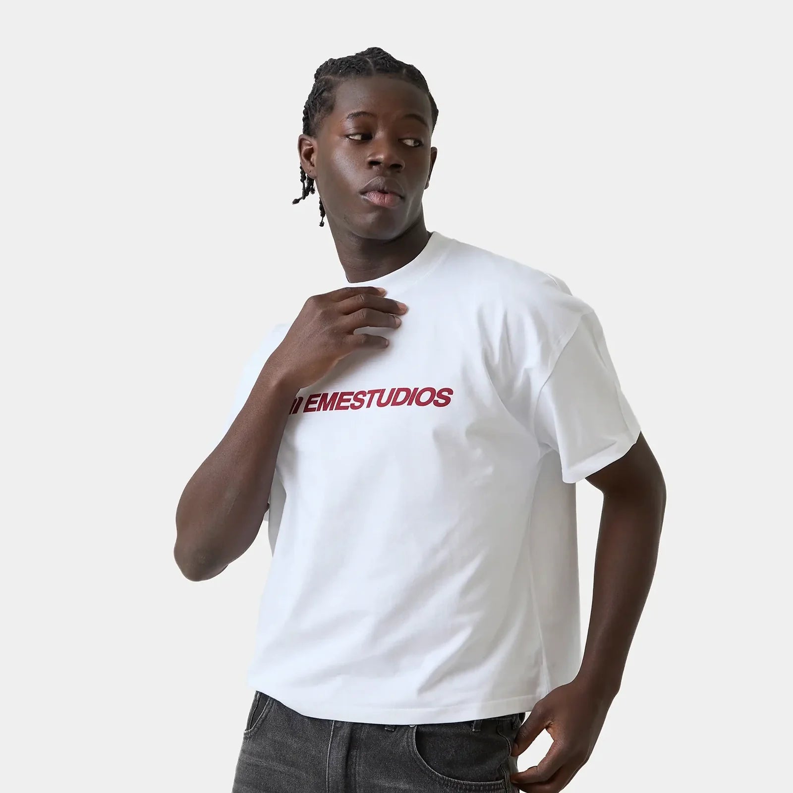 Core Oversized Tee - Always Grateful - Eme Studios
