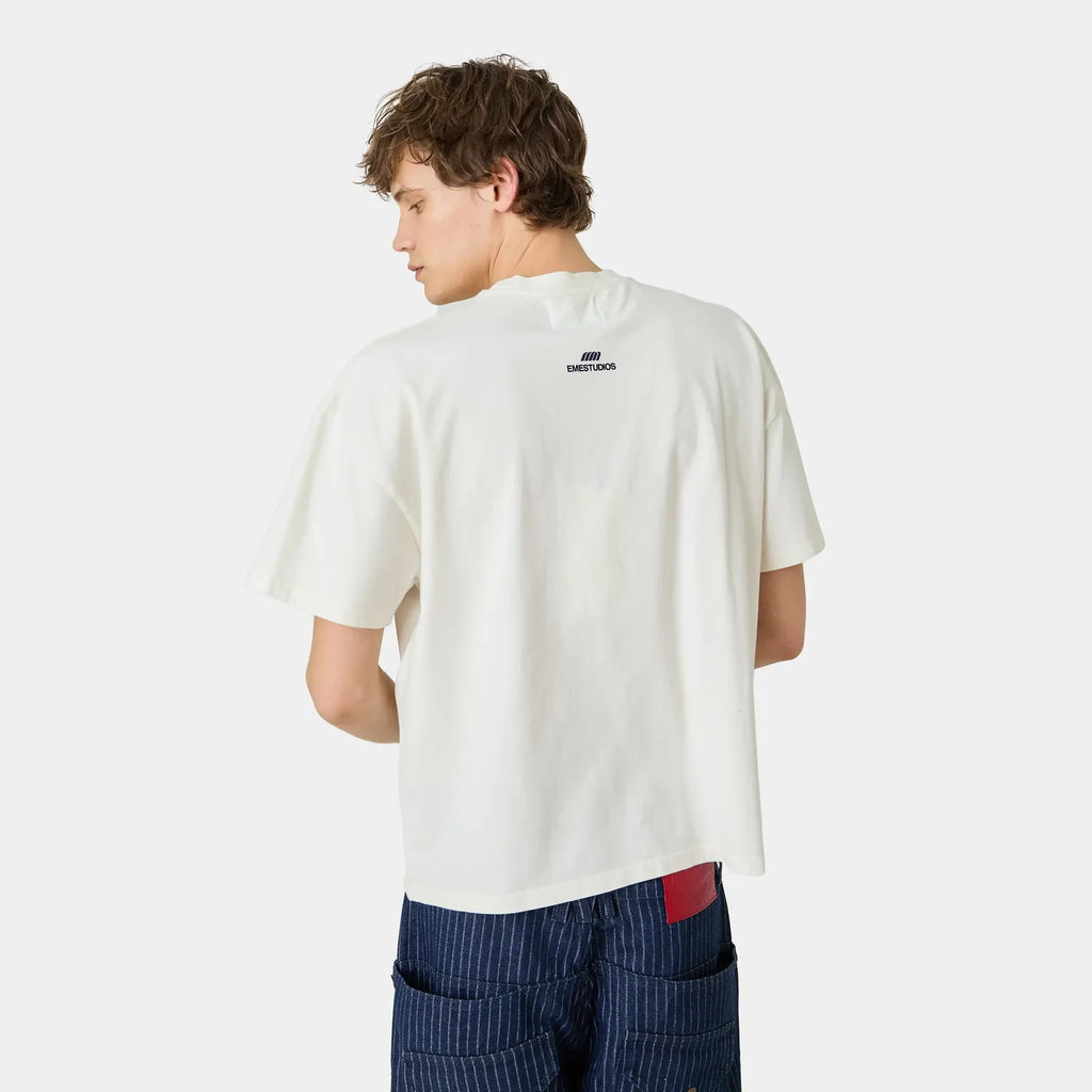 Euro Star Off Oversized Tee - Eme Studios