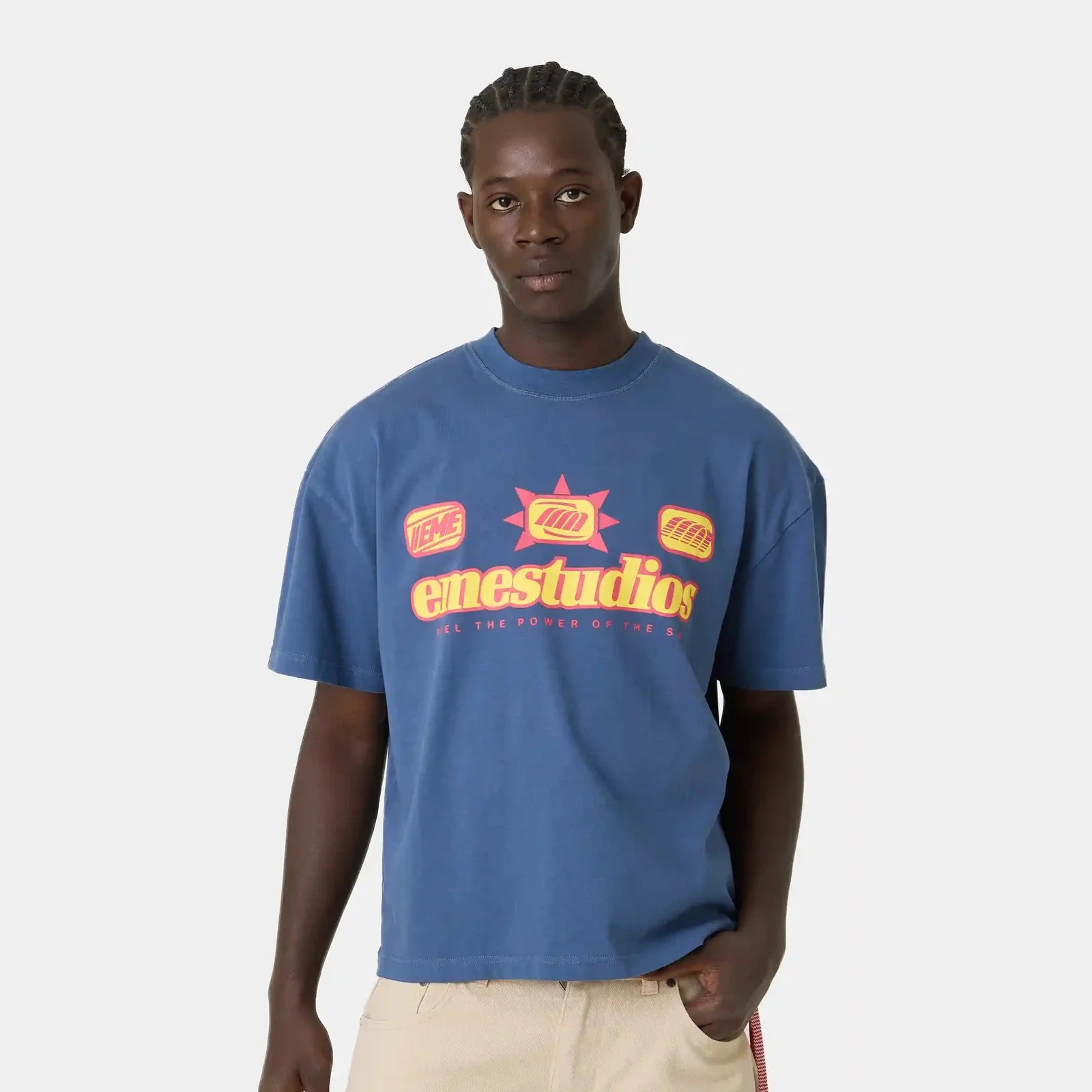 Solare Oversized Tee - Always Grateful - Eme Studios