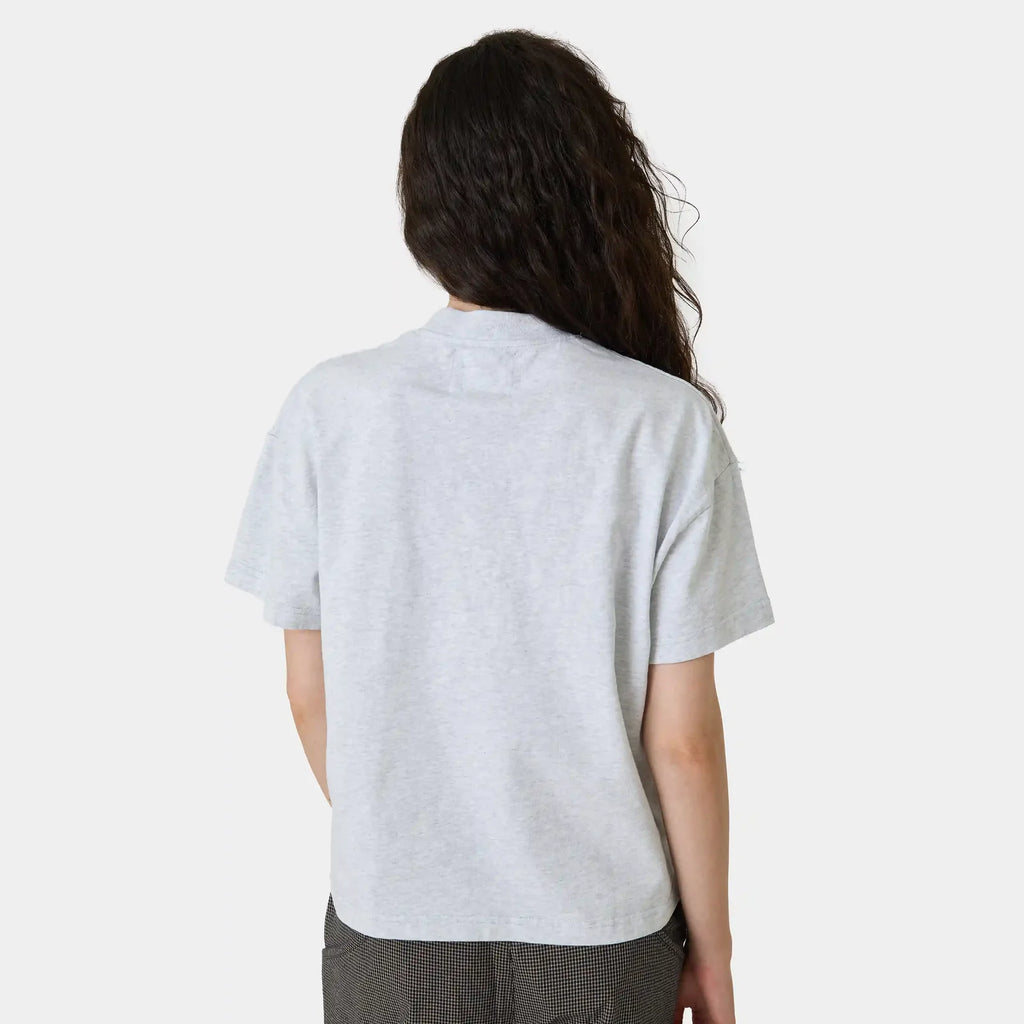 By Your Name Heather Grey Oversized Tee - Always Grateful