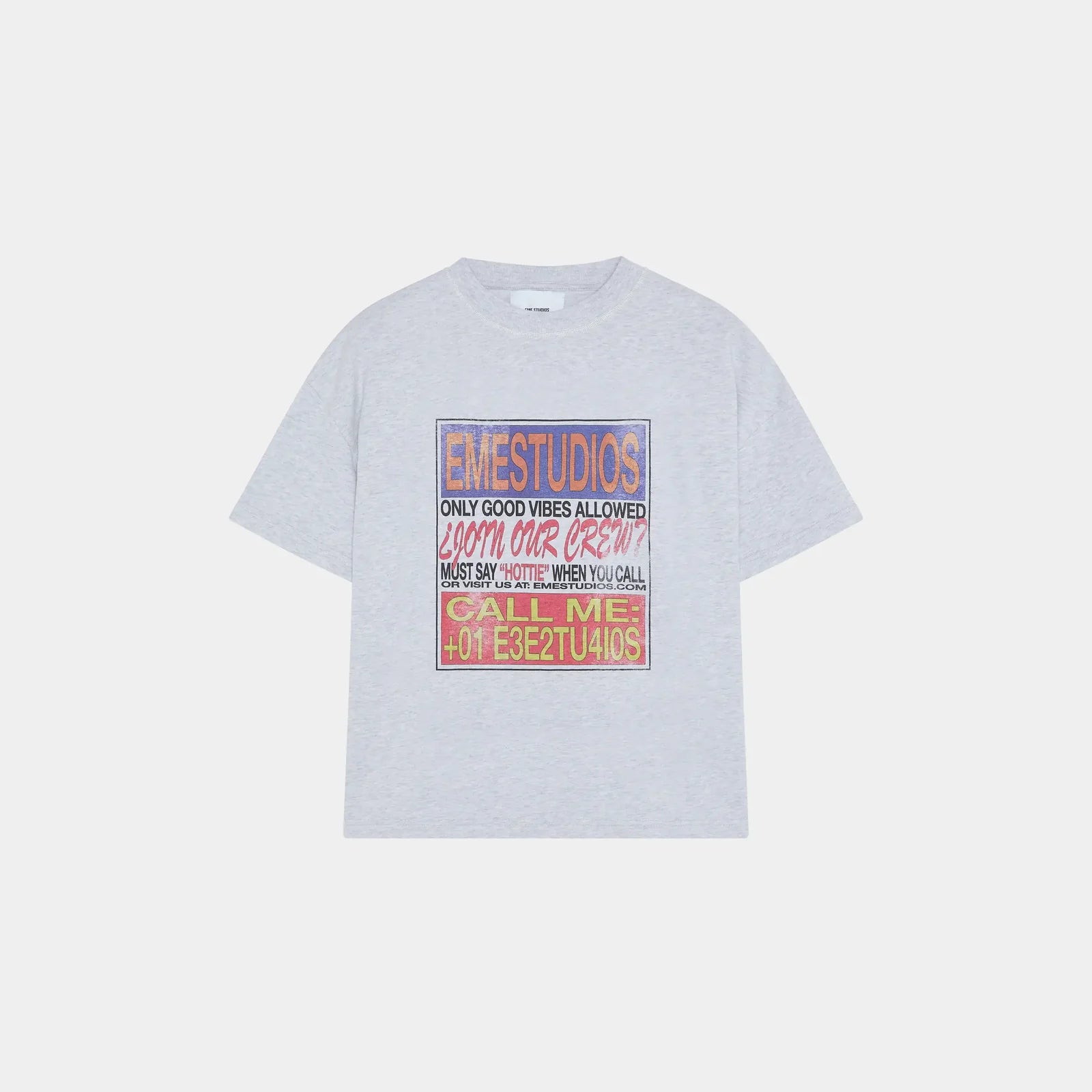 By Your Name Heather Grey Oversized Tee - Always Grateful