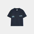 Boundless Navy Oversized Tee - Always Grateful
