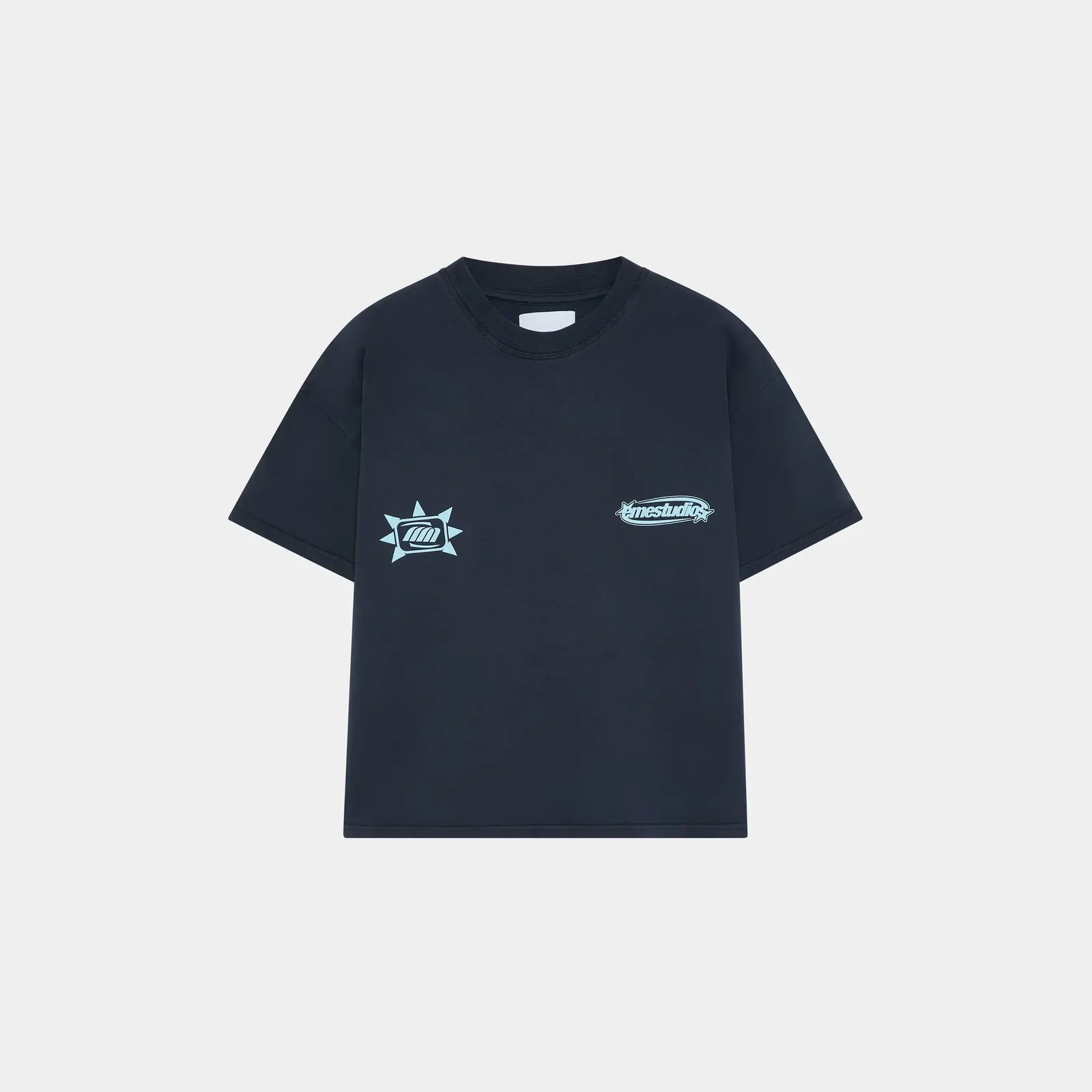 Boundless Navy Oversized Tee - Always Grateful