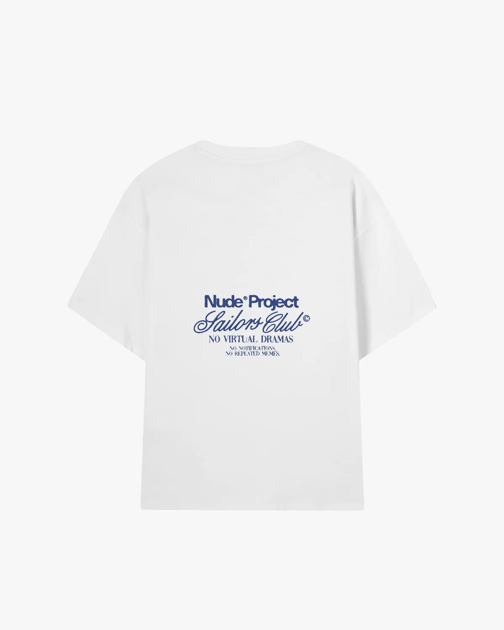 Camiseta Flag Blanca – Nude Project