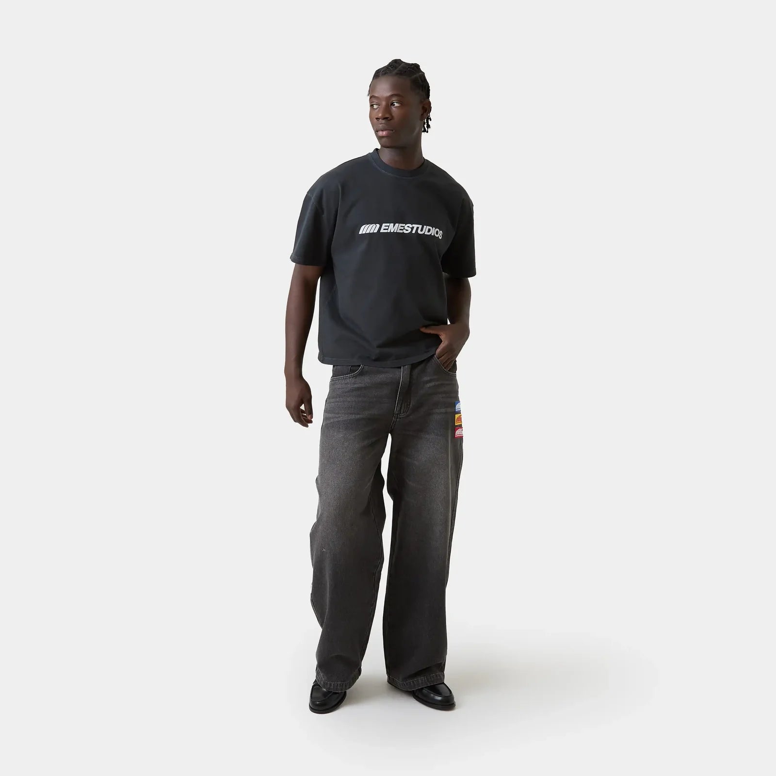 Core Oversized Tee - Always Grateful - Eme Studios