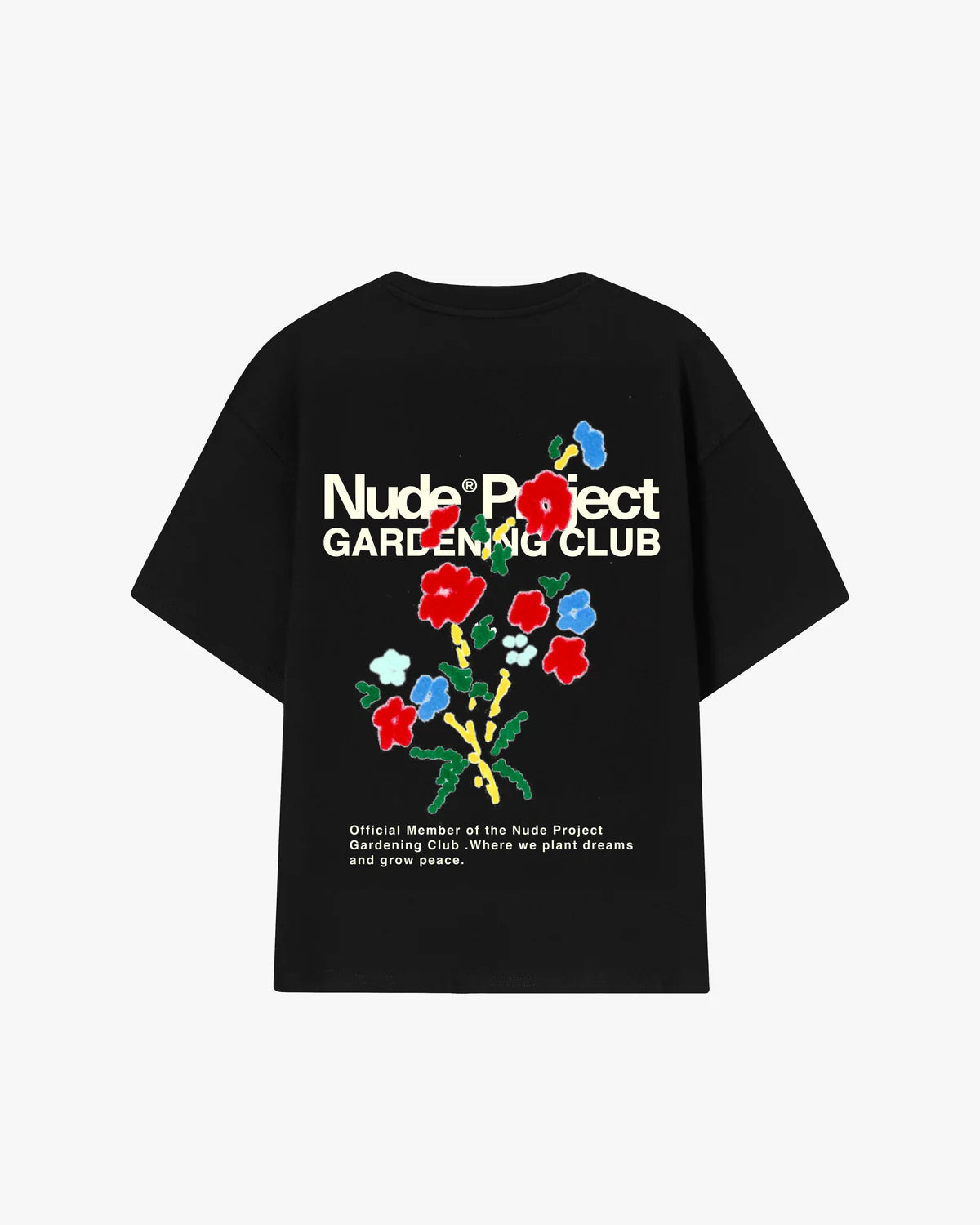 Floreta Tee White - Nude Project