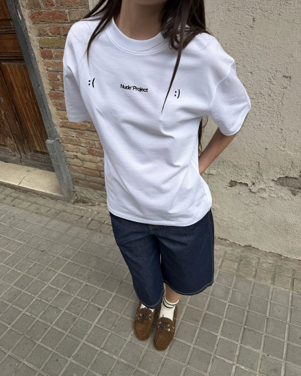 Camiseta God is a DJ – Nude Project