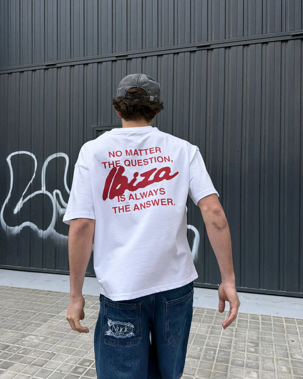 Answer Tee – Nude Project