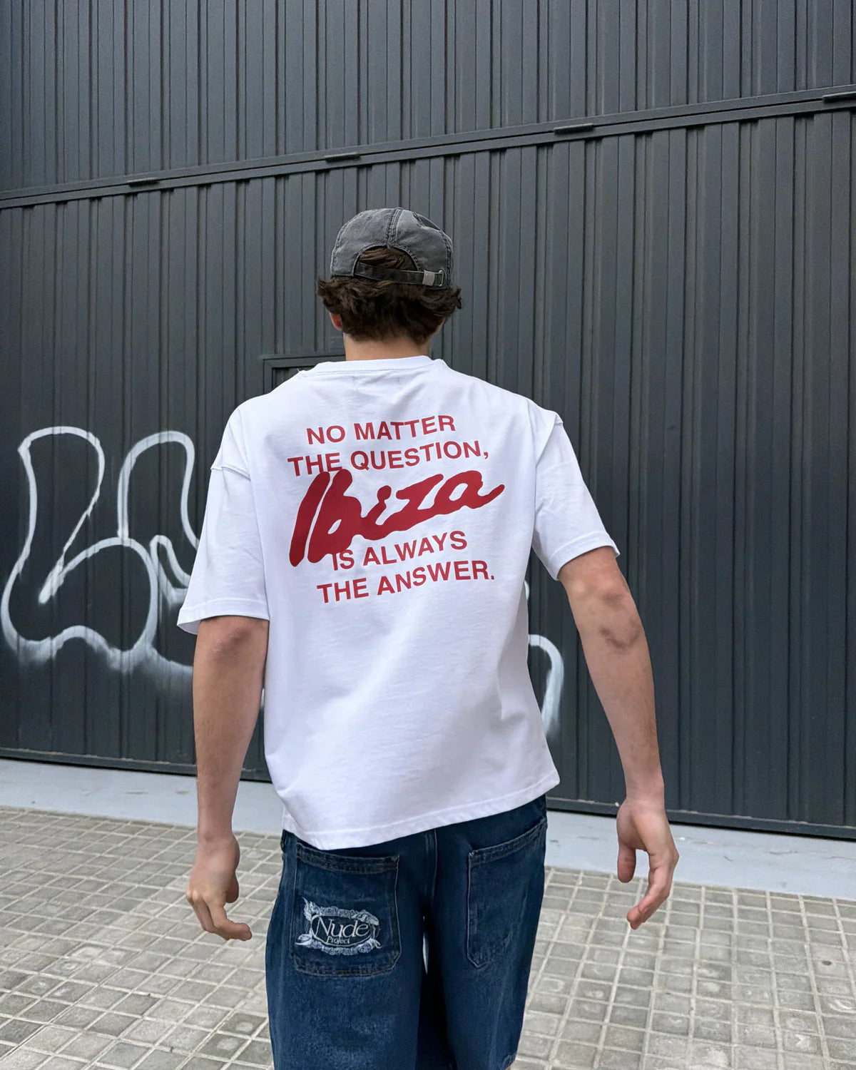 Answer Tee – Nude Project
