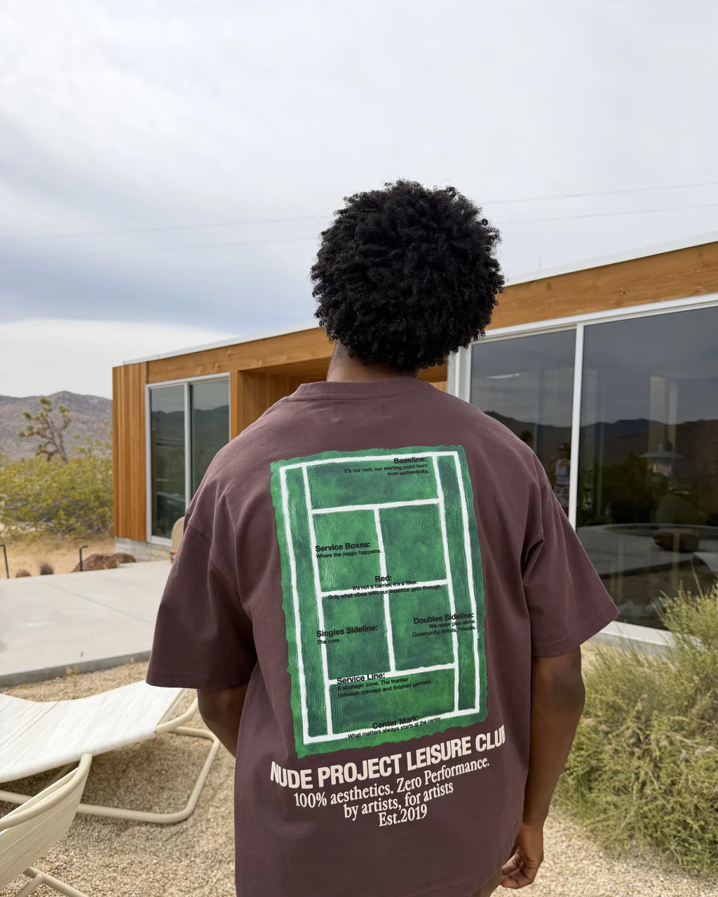 Court Tee – Nude Project
