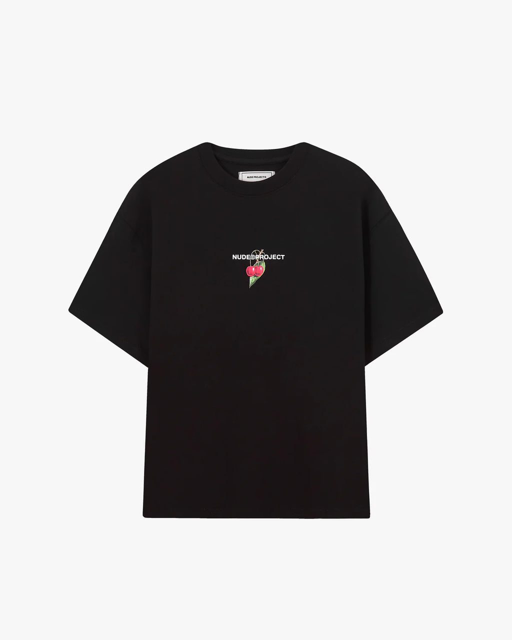 Camiseta Locally Hated Cherry Negra - Nude Project