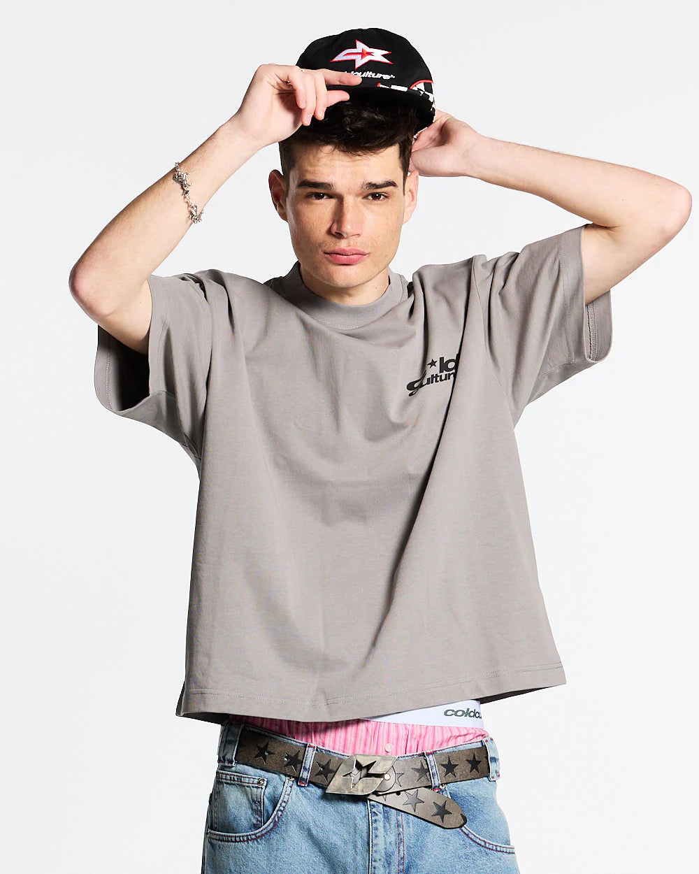 HEART ASHTRAY TEE WHITE - Cold Culture