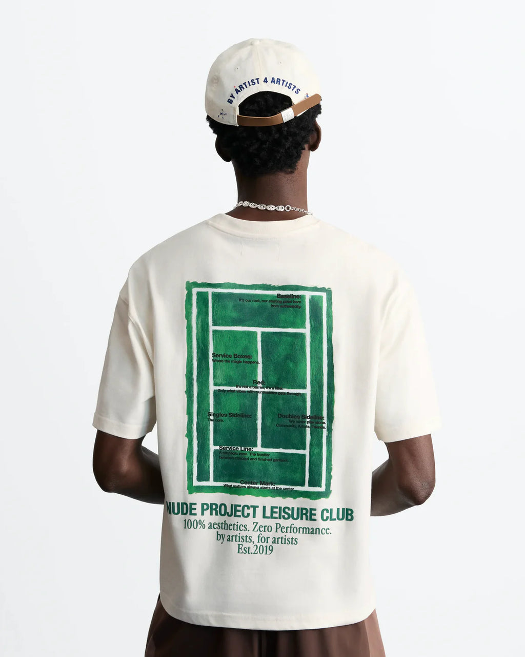 Court Tee – Nude Project