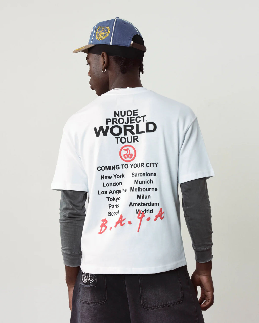 Camiseta Nude Tour - Nude Project