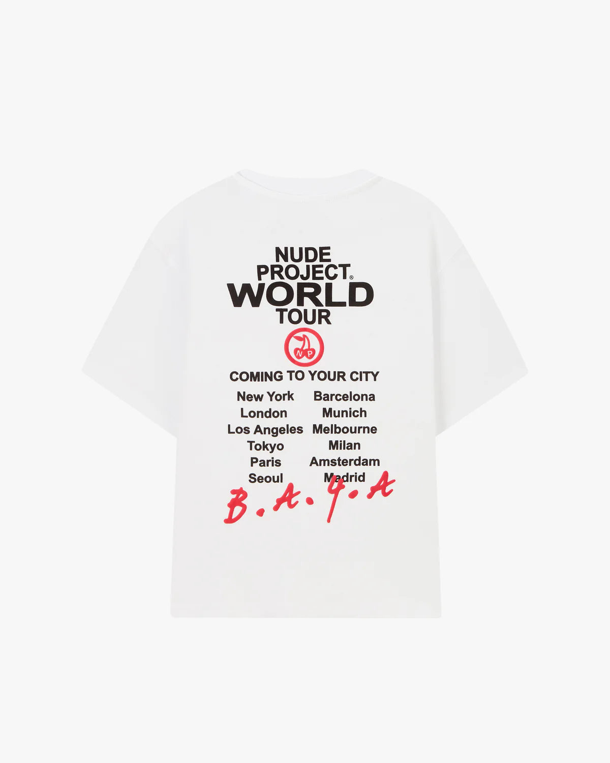 Camiseta Nude Tour - Nude Project