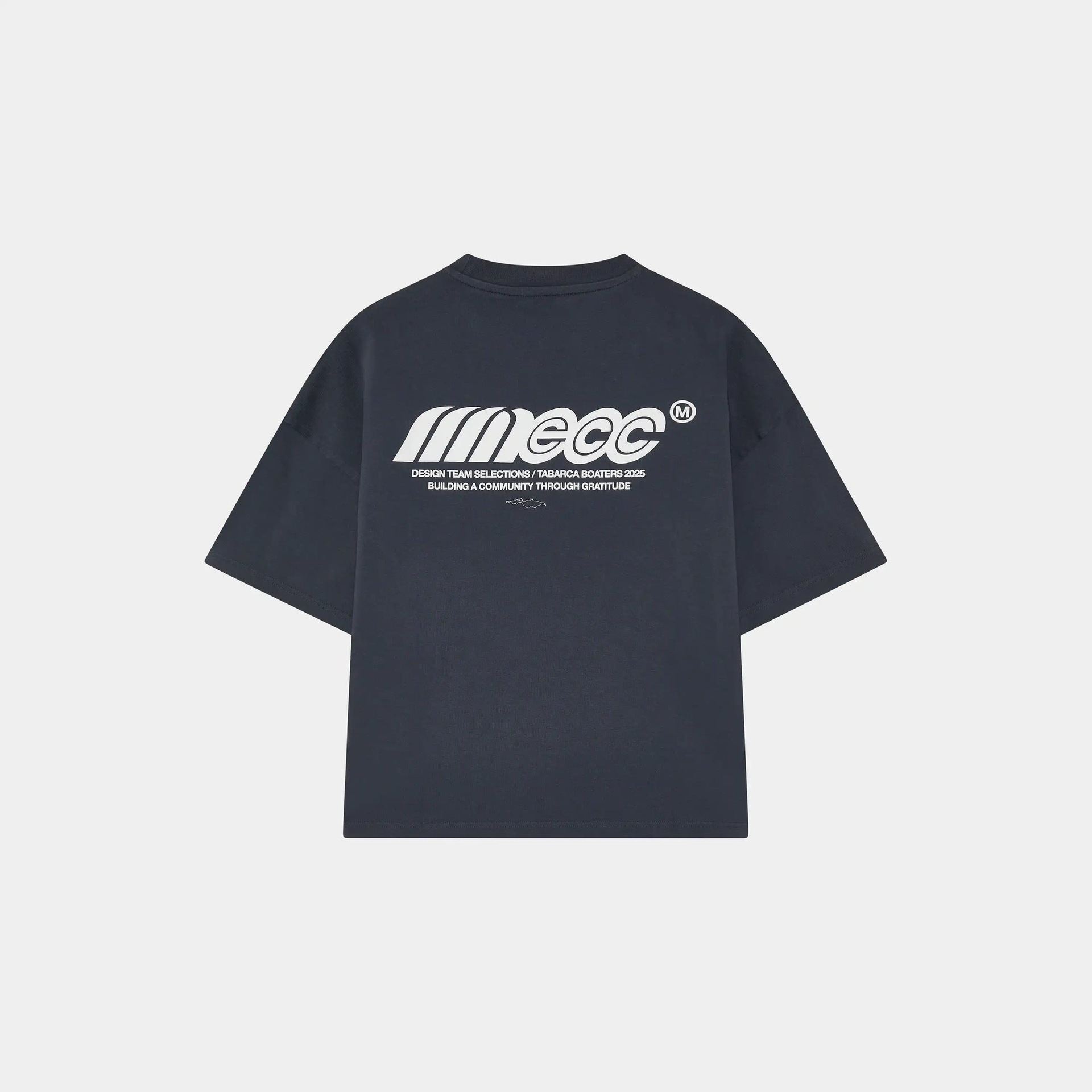 ECC Navy Oversized Tee - Eme Studios