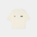 Radar Off Sand Oversized Tee - Eme Studios