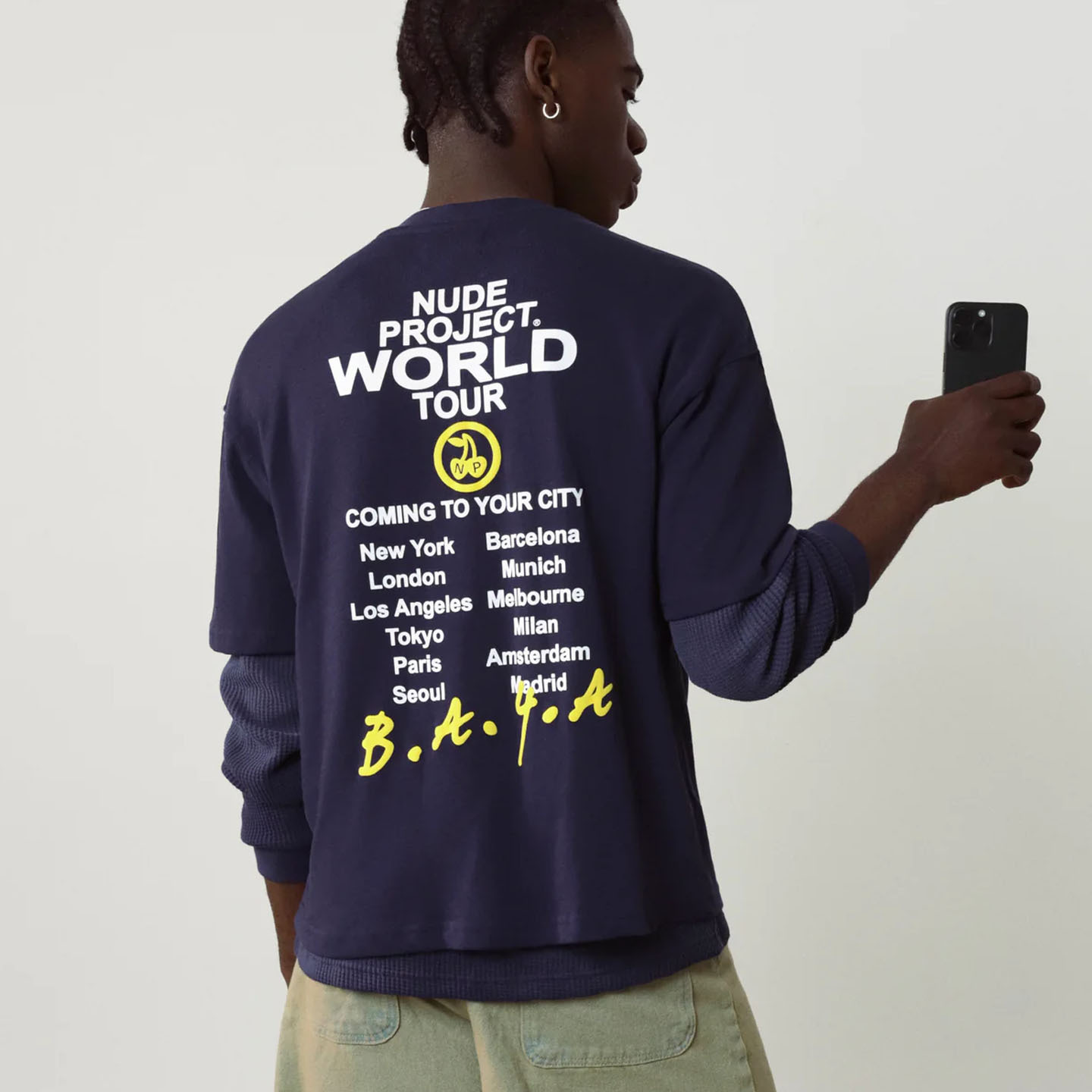 Camiseta Nude Tour - Nude Project