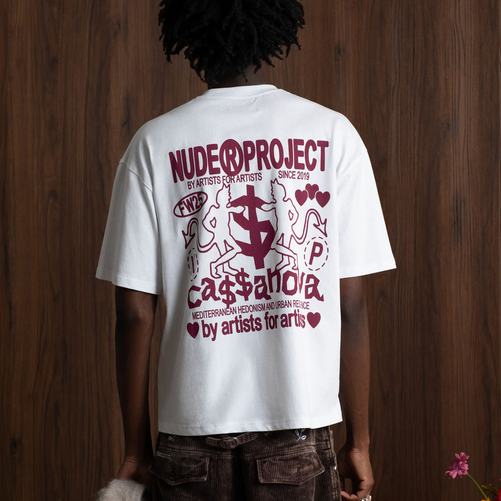 Camiseta Cassanova Azul Marino – Nude Project