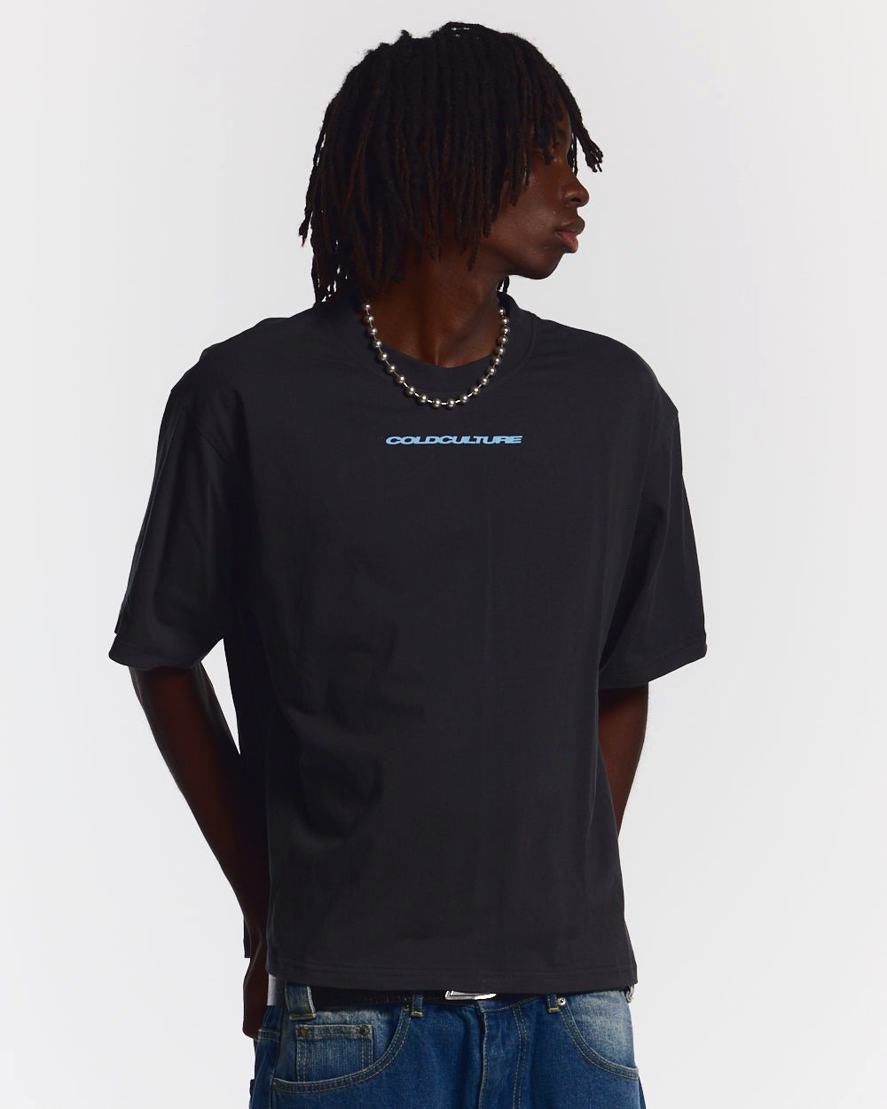COSMOS ARC TEE SMOKEY GREY - Cold Culture