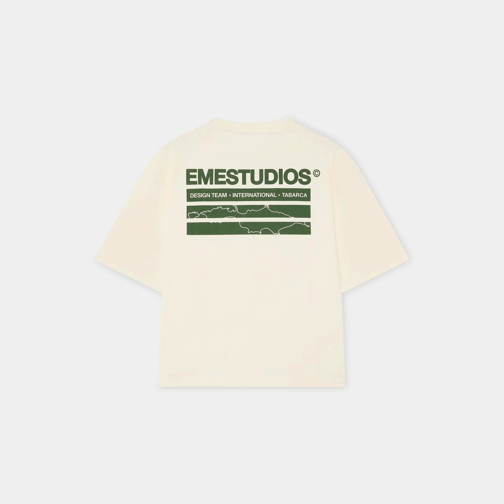 Radar Off Sand Oversized Tee - Eme Studios