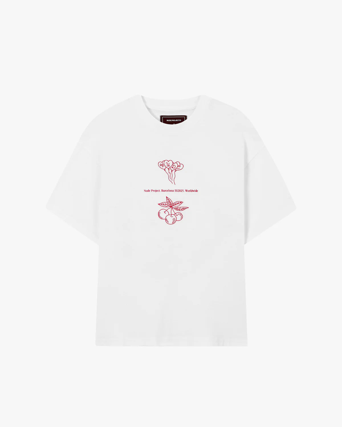 Camiseta Swan Garden – Nude Project