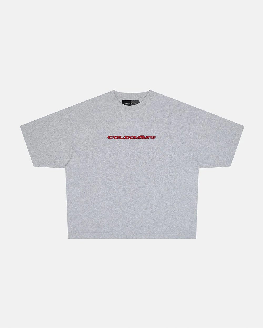 COLD´S GYM BOXY TEE GREY - Cold Culture