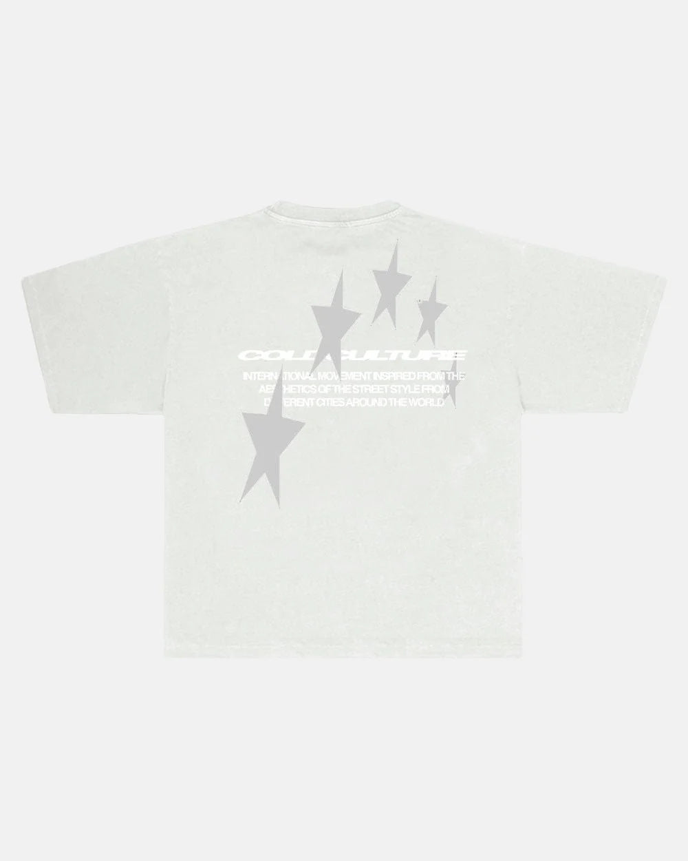 COSMOS ARC TEE SMOKEY GREY - Cold Culture