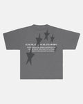 COSMOS ARC TEE SMOKEY GREY - Cold Culture