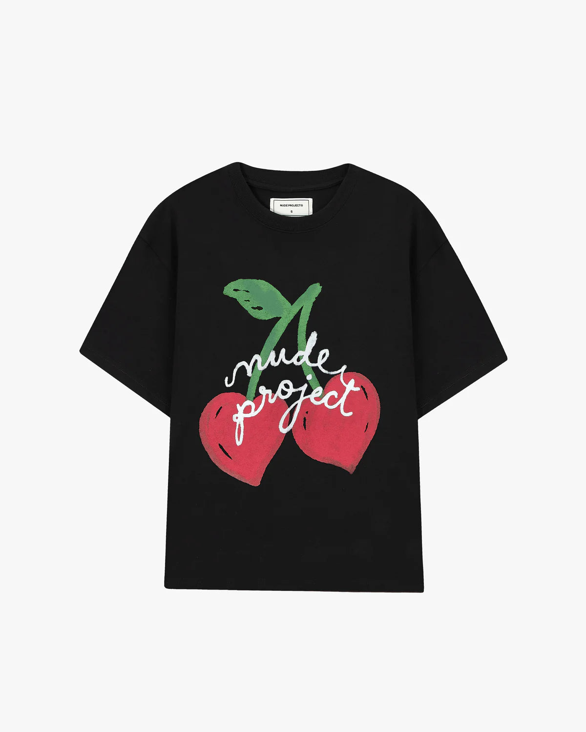 Berry Tee Black – Nude Project