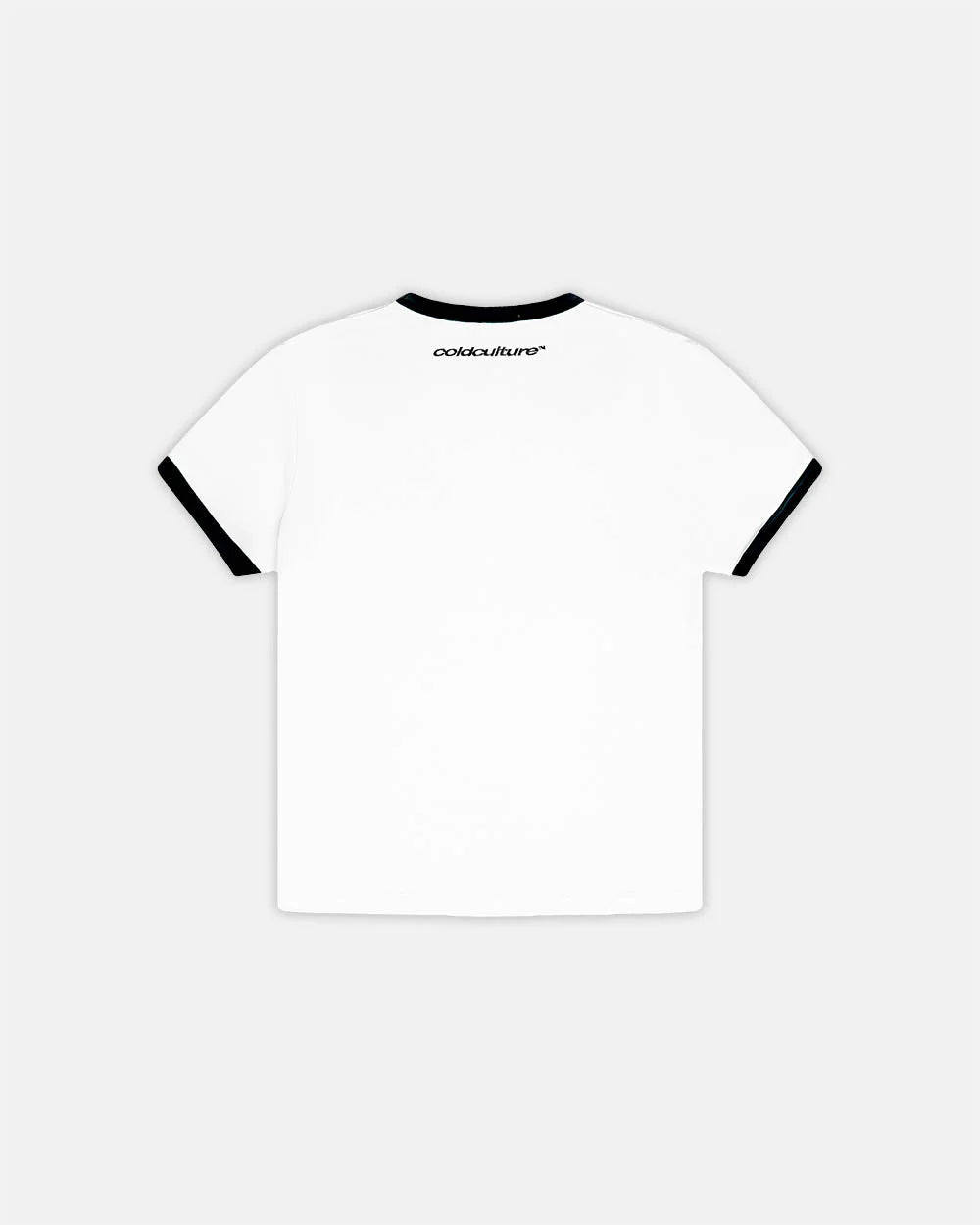 HARPER TEE WHITE AND BLACK - Cold Culture
