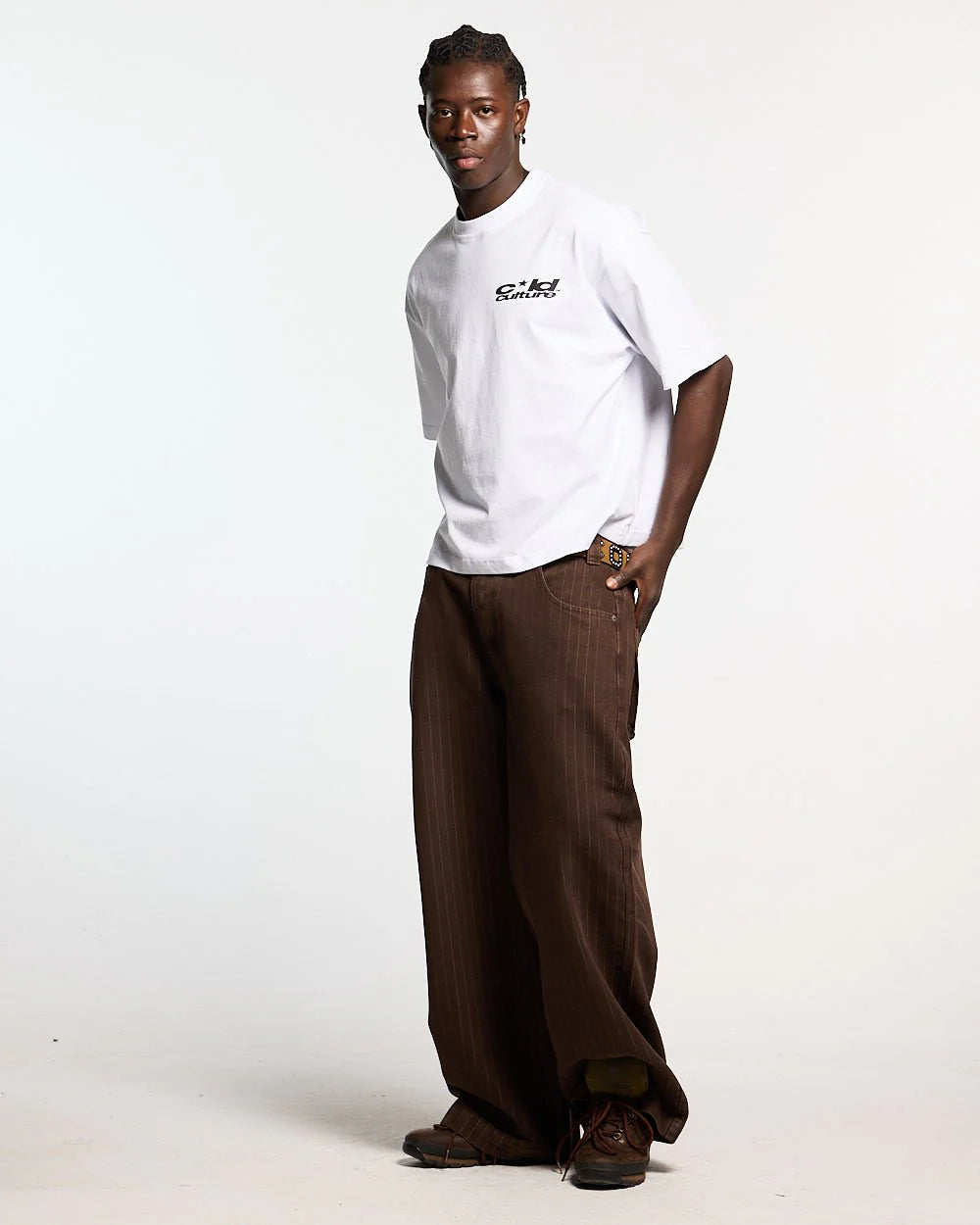 HEART ASHTRAY TEE WHITE - Cold Culture
