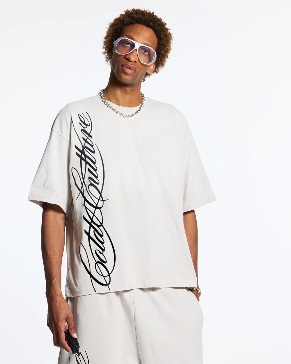 SCRIPT TEE -  Cold Culture