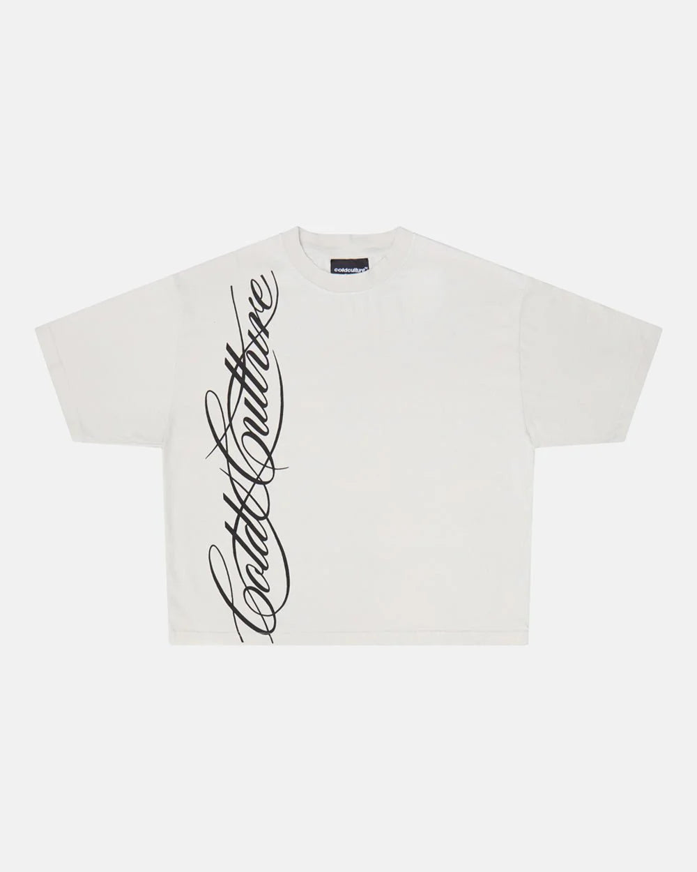 SCRIPT TEE -  Cold Culture